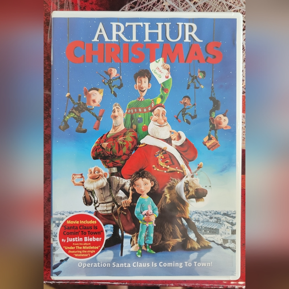 GUC Arthur Christmas DVD